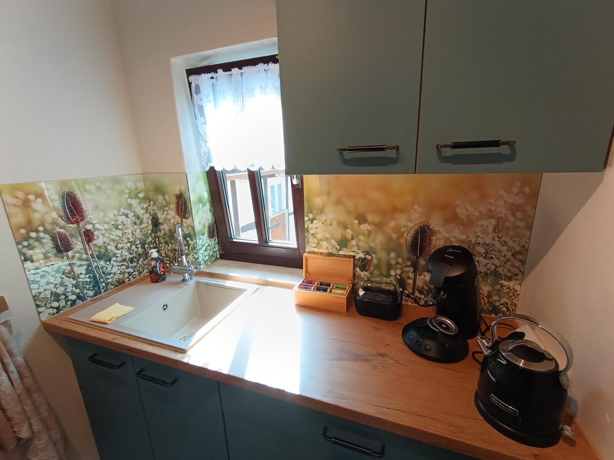 Minicamping Und B&B Apartment Hintergarten Niederorschel Luaran gambar