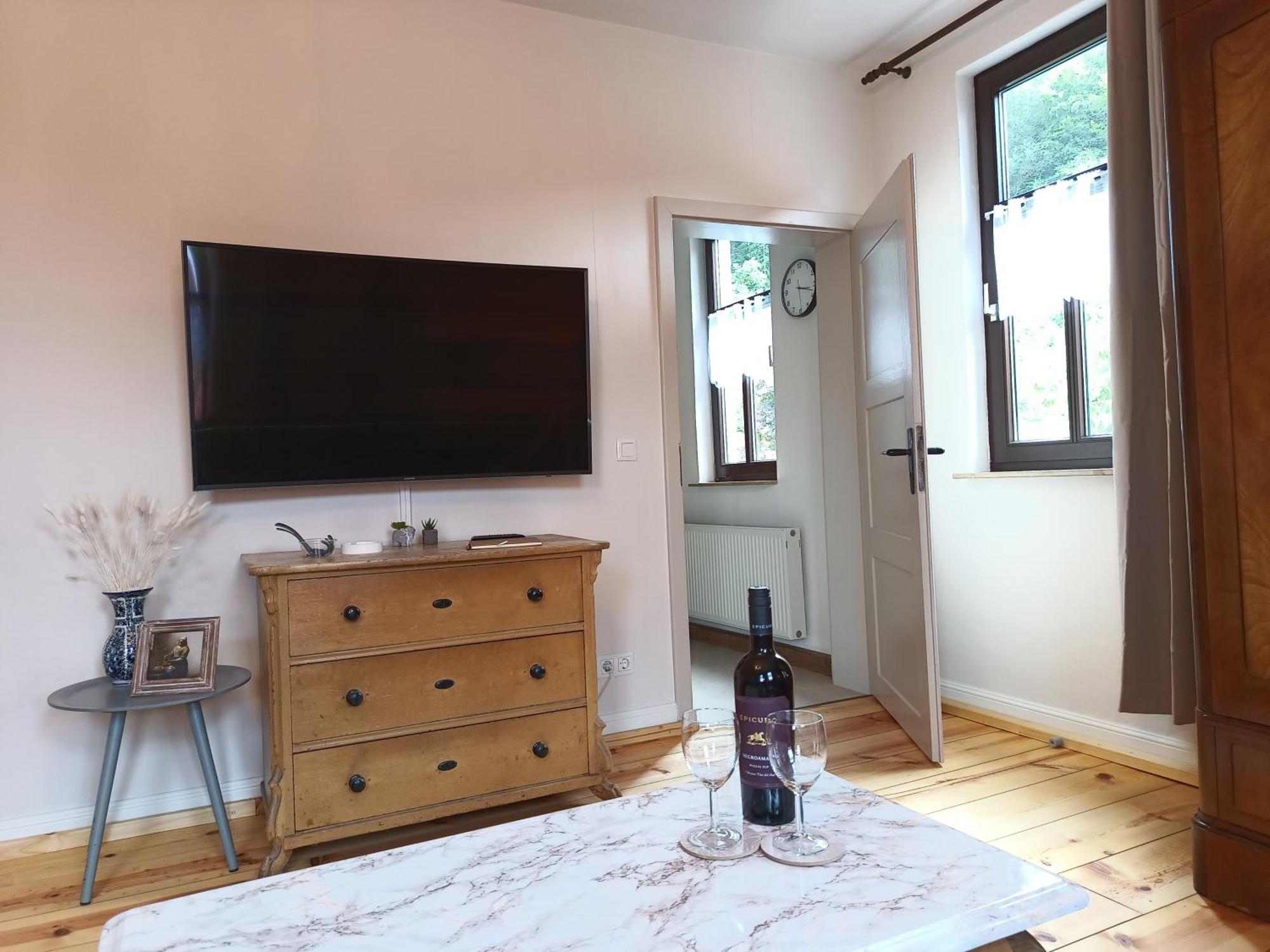 Minicamping Und B&B Apartment Hintergarten Niederorschel Luaran gambar
