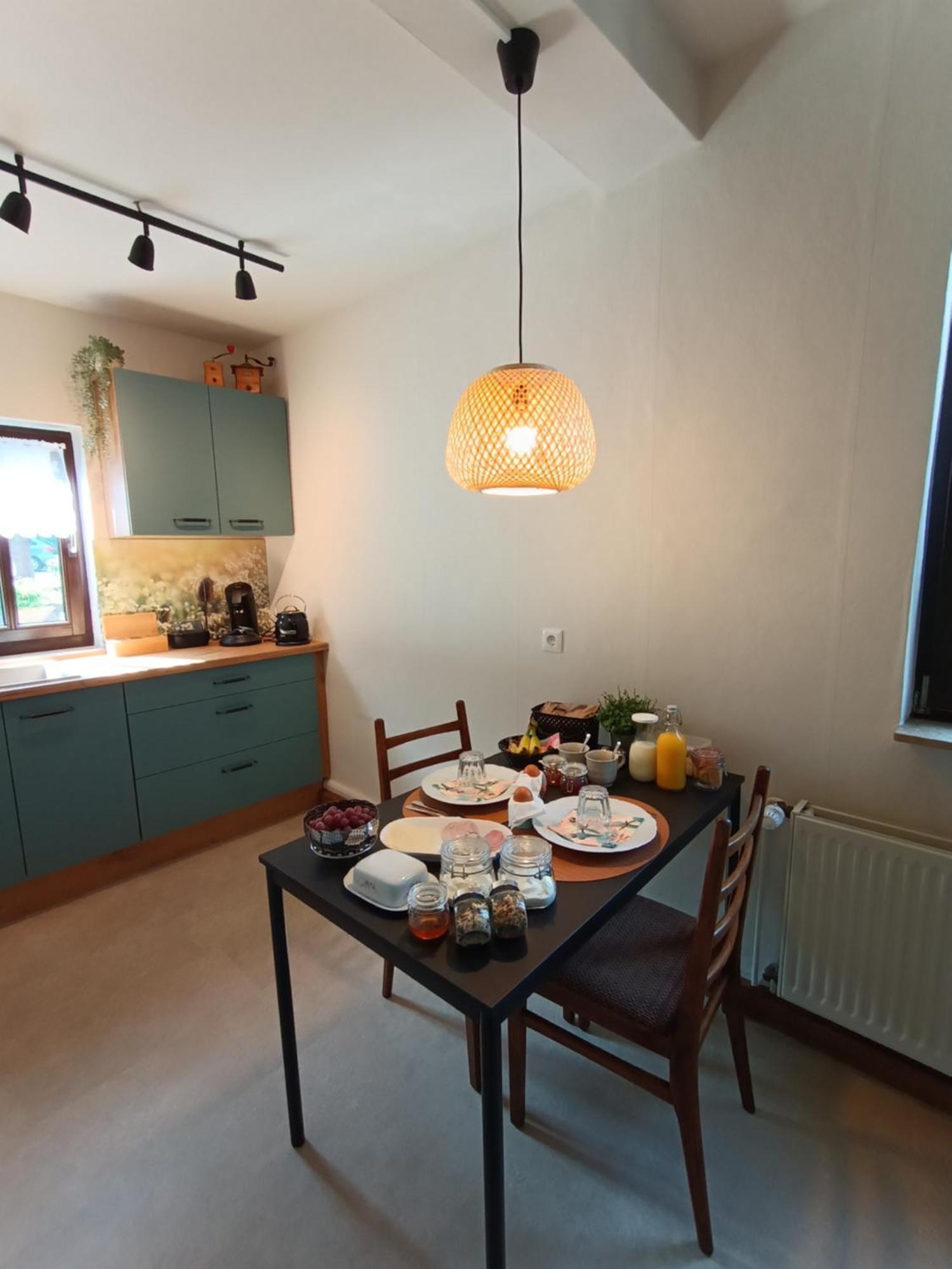 Minicamping Und B&B Apartment Hintergarten Niederorschel Luaran gambar